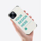 MyArtsyGift - Custom Photo Case for IPhone 14 Series,Personalized Anti-Scratch Fiber Skin Cover Case Gift for Men Women