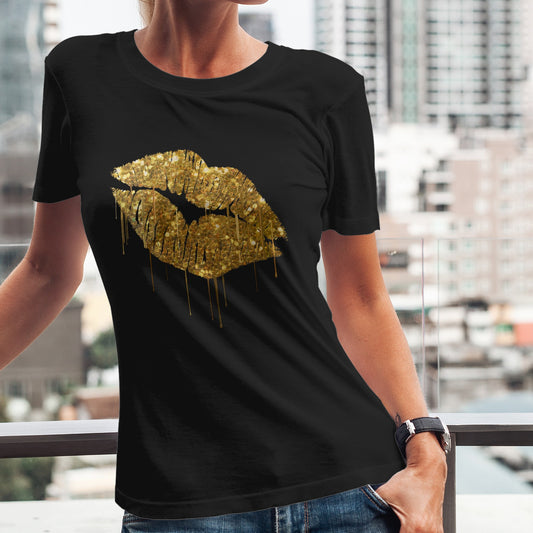 Goldenlips Classic Women's T-shirt Made In USA