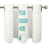 MyArtsyGift - Custom Curtain Valance for Windows Personalized Decoration Valances for Kitchen  Bathroom Bedroom Windows