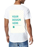 Custom 180g Cotton T-Shirt - Back Print - Ships from Canada