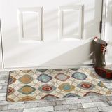 Pattern Entrance Doormat for Indoor or Outdoor Use Rubber Floor Mat