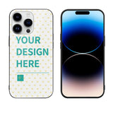 MyArtsyGift - Personalized Custom Photo Case for IPhone 14,Personalized Anti-Scratch Soft TPU Glass Cover Case