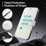 Personalized Photo PU Leather Phone Case for IPhine 17 Personalized Flip Phone Cover