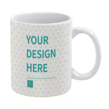 MyArtsyGift - Personalized Coffee Mug, Custom White Ceramic Mug Customized Gift for Men & Women