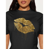 Goldenlips Classic Women's T-shirt Made In USA