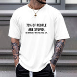 70% OF PEOPLE Gildan Unisex T-shirt (180g)