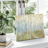 Canvas art print of birch trees, perfect wall art gift, made in USA