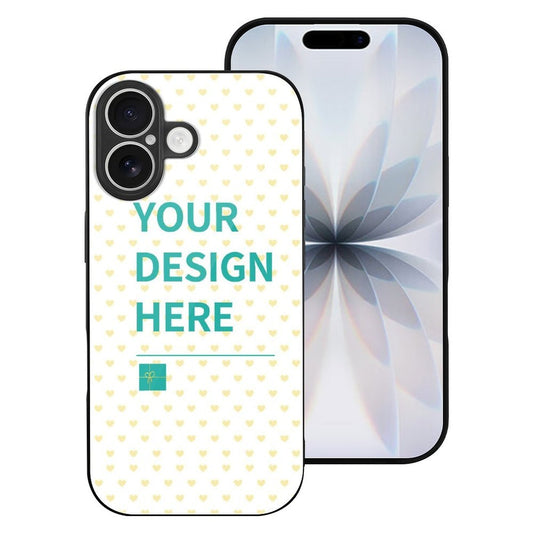 Custom Phone Glass Case for Apple IPhone 18 Series Personalized Photo Tempered Glass Phone Case