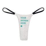 MyArtsyGift - Custom Thongs for Women Personalized Sexy Panties  for Girlfriend Wife