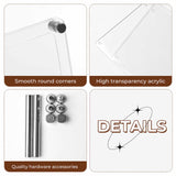 MyArtsyGift - Custom Acrylic Puzzle Photo Frame Customized Jigsaw Puzzles from Picture Personalized Desktop Clear Photo Frame for Family Weddings Lovers Friends Pet Gifts