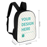 MyArtsyGift - Custom Backpack for Boy Girl,Customize Laptop Backpack for Men Women, Custom 17In Casual Travel Backpack