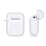 MyArtsyGift - Custom Crystal Clear Airpod Case,  Personalized Protective Case with Keychain for Airpod