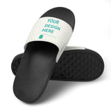 MyArtsyGift - Custom Slides Slippers Personalized Slippers Sandals  Bathroom Slippers for Men Women