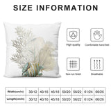 MyArtsyGift - Set of 2 Square Throw Pillow Cover Short Plush Pillow Case Cushion Cover for Home Sofa Couch Living Room Car Decor