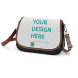 MyArtsyGift - Custom Crossbody Bags for Women Personalized Leather Small Shoulder Bag