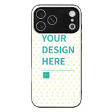 Custom Phone Glass Case for Apple IPhone 18 Series Personalized Photo Tempered Glass Phone Case