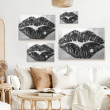 dark kiss Canvas Print Made In USA