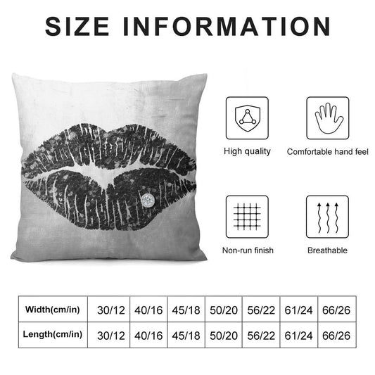 MyArtsyGift - Plush Throw Pillow Covers Luxury Soft Fluffy  Decorative Pillow Covers for Sofa, Couch, Living Room