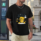 MyArtsyGift - Men's Short Sleeve Crew Neck T-Shirt, Classic Tees for Men, S - 6XL