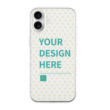 Custom Phone Case for IPhone 16 Series Customized Personalized Soft Protective TPU Phone Cover