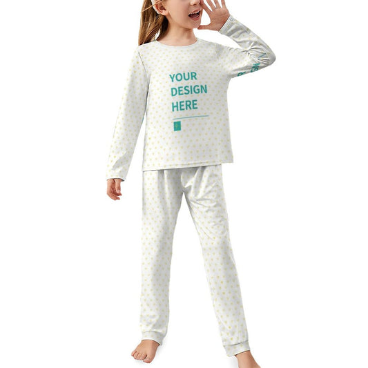 MyArtsyGift - Personalized Pajamas for Toddler Kids Girls Custom Pajamas Sets