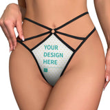 MyArtsyGift - Custom Sexy Panties for Women Personalized Thongs Gift for Her Girlfriend Wife