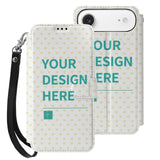 Personalized Photo PU Leather Phone Case for IPhine 17 Personalized Flip Phone Cover