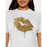 Goldenlips Classic Women's T-shirt Made In USA