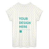 MyArtsyGift - Custom T- Shirts Gifts for Women Design Your Own Personalized Short Sleeve T-shirt