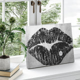 dark kiss Canvas Print Made In USA