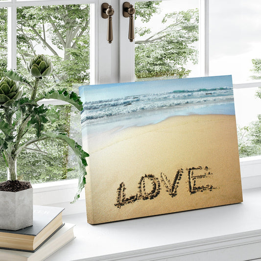 Love (Ben Heine) Canvas Print Made In USA