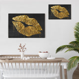 Goldenlips Canvas Print Made In USA