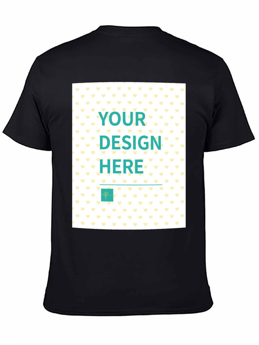 Custom 180g Cotton T-Shirt - Western Canada Dispatch - Back Print - Ships from Canada