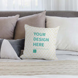 MyArtsyGift - Personalized Throw Pillow Covers Custom Square Pillow Case with Photo Text Image for Gifts