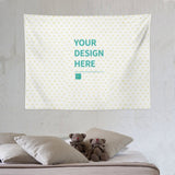 MyArtsyGift - Personalized Custom Tapestry Customized Wall Hanging Personalized Backdrop for Living Room