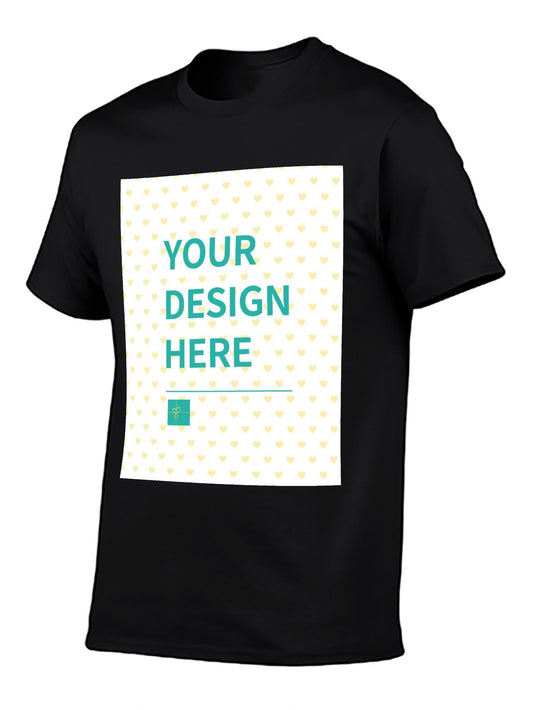 Custom 180g Cotton T-Shirt - Western Canada Dispatch - Front Print - Ships from Canada