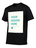 Custom 180g Cotton T-Shirt - Western Canada Dispatch - Front Print - Ships from Canada