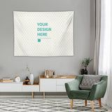 MyArtsyGift - Personalized Custom Tapestry Customized Wall Hanging Personalized Backdrop for Living Room